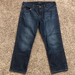Lucky brand sweet jean crop size 8